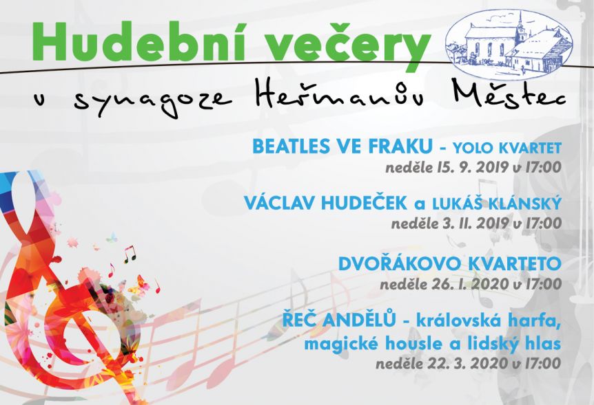 Hudební večery v synagoze – nové předplatné
