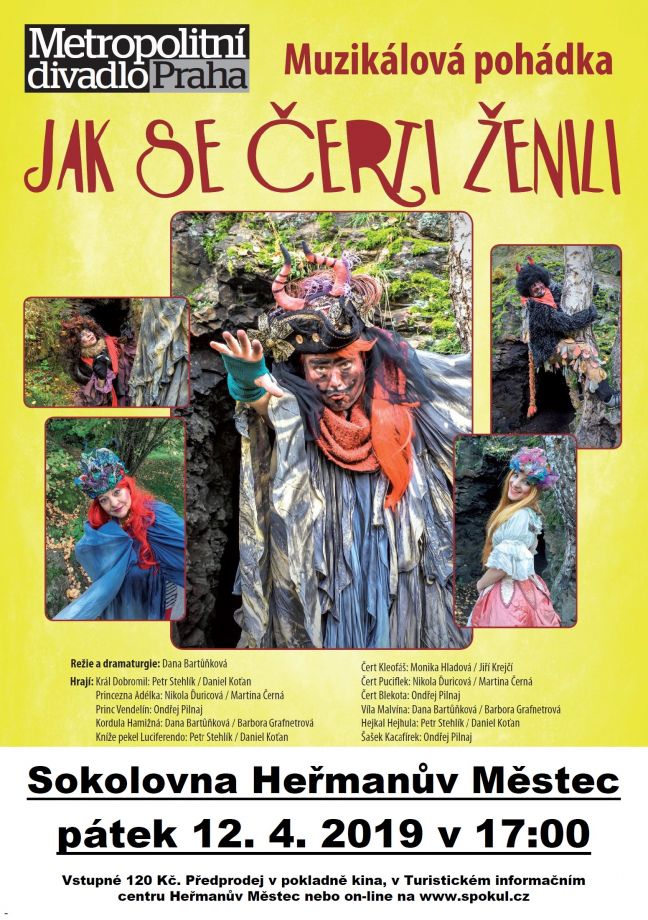 Muzikálová pohádka JAK SE ČERTI ŽENILI